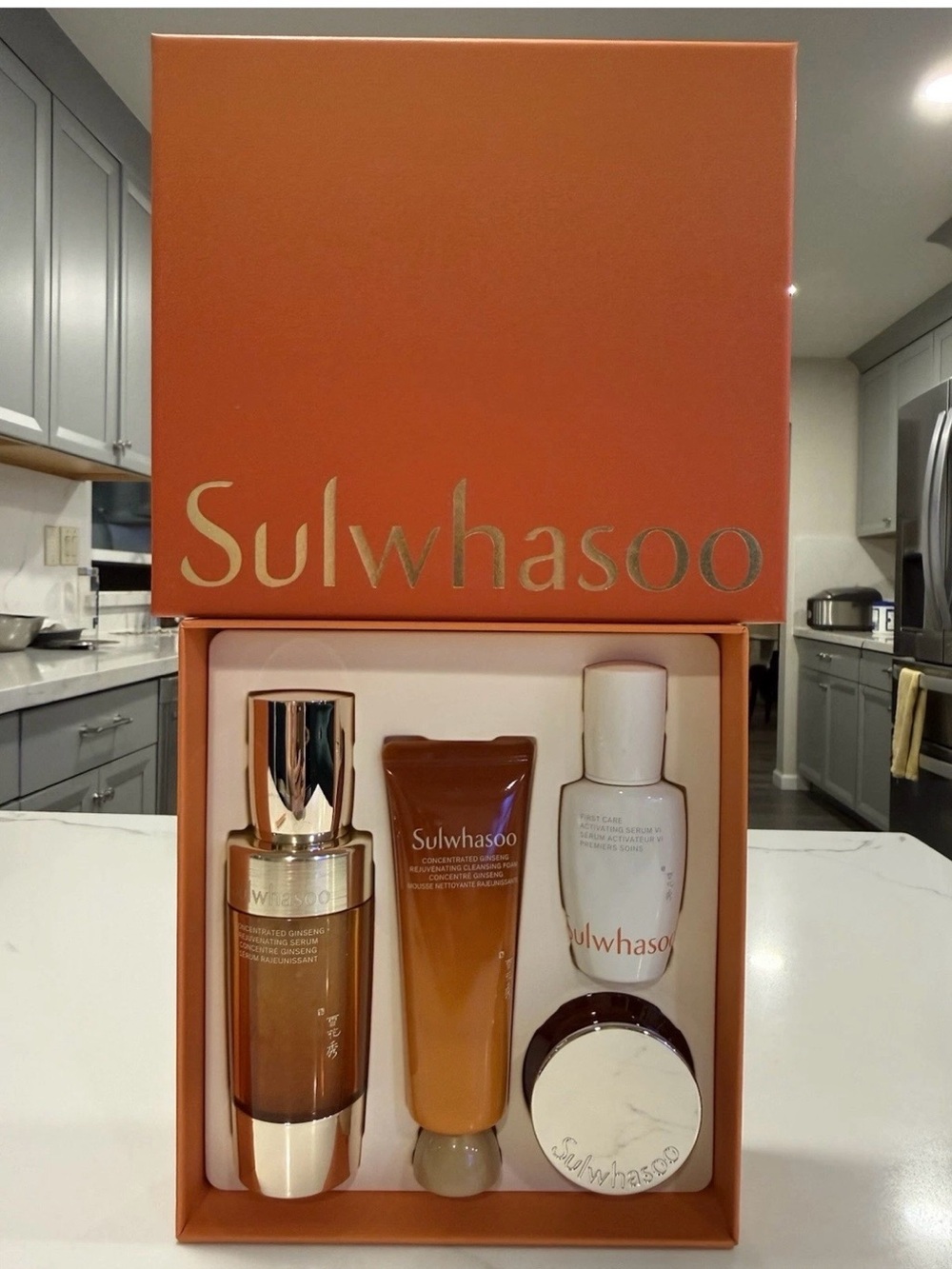 Sulwhasoo Concentrated Ginseng Serum 50ml Full Set Anti Aging K Beauty